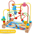 Labirinto Aramado Divertido Brinquedo Educativo de Madeira